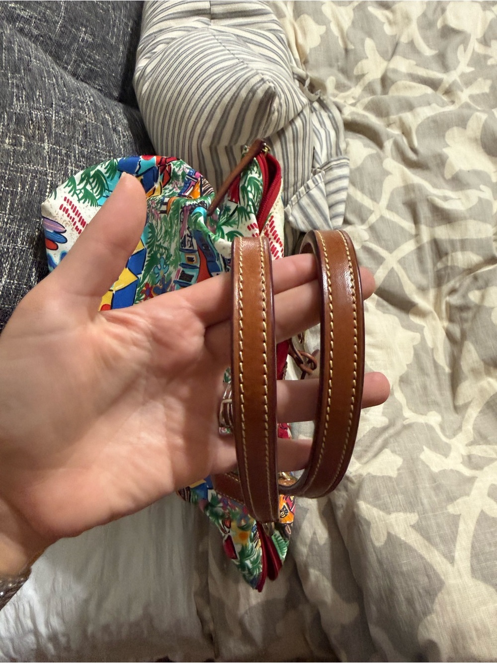 Dooney & Bourke Tropical Island Erica Shoulder Bag - Picture 4 of 10